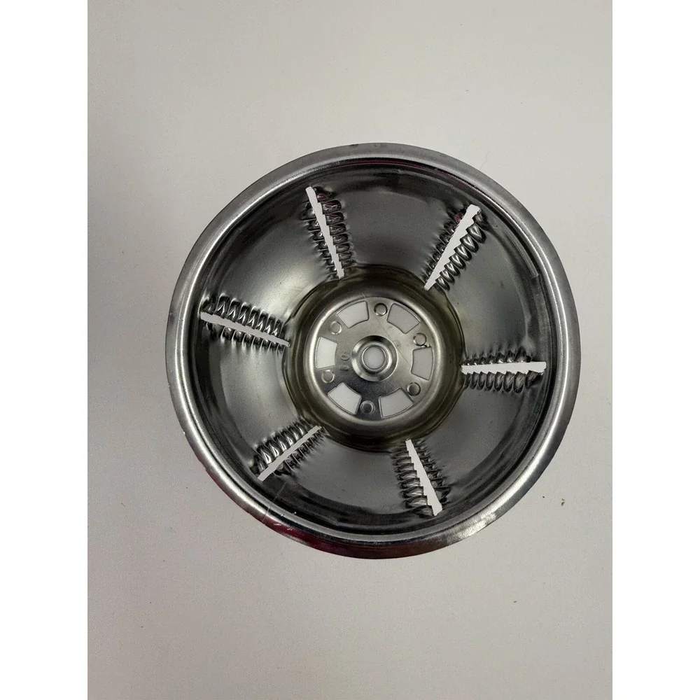 5 Vtg Saladmaster Stainless Steel Food Processor Cones